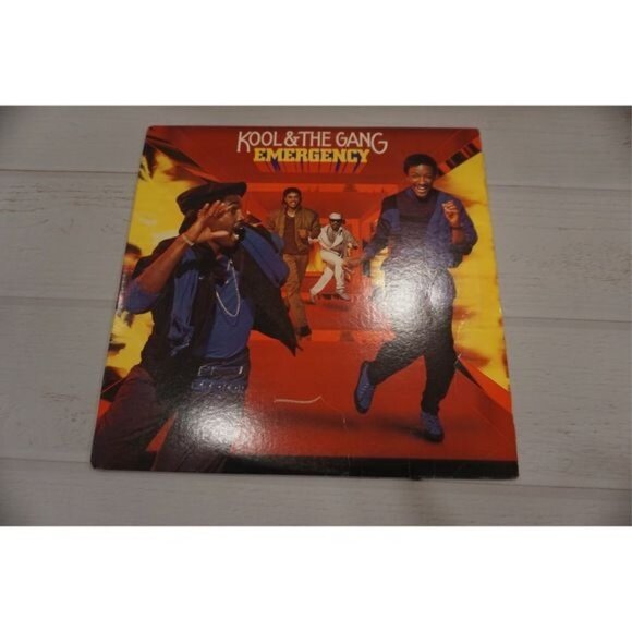 Kool & The Gang – Emergency Vinyl LP 1984 Funk Soul Pop Preowned - Picture 1 of 4